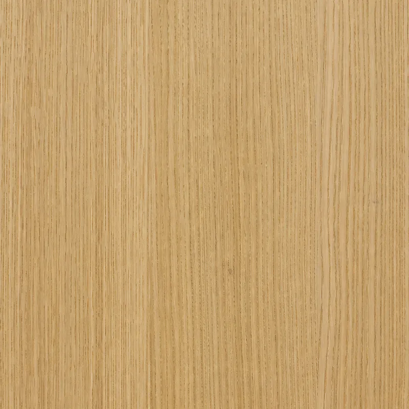 Close detail of natural rift-sawn white oak